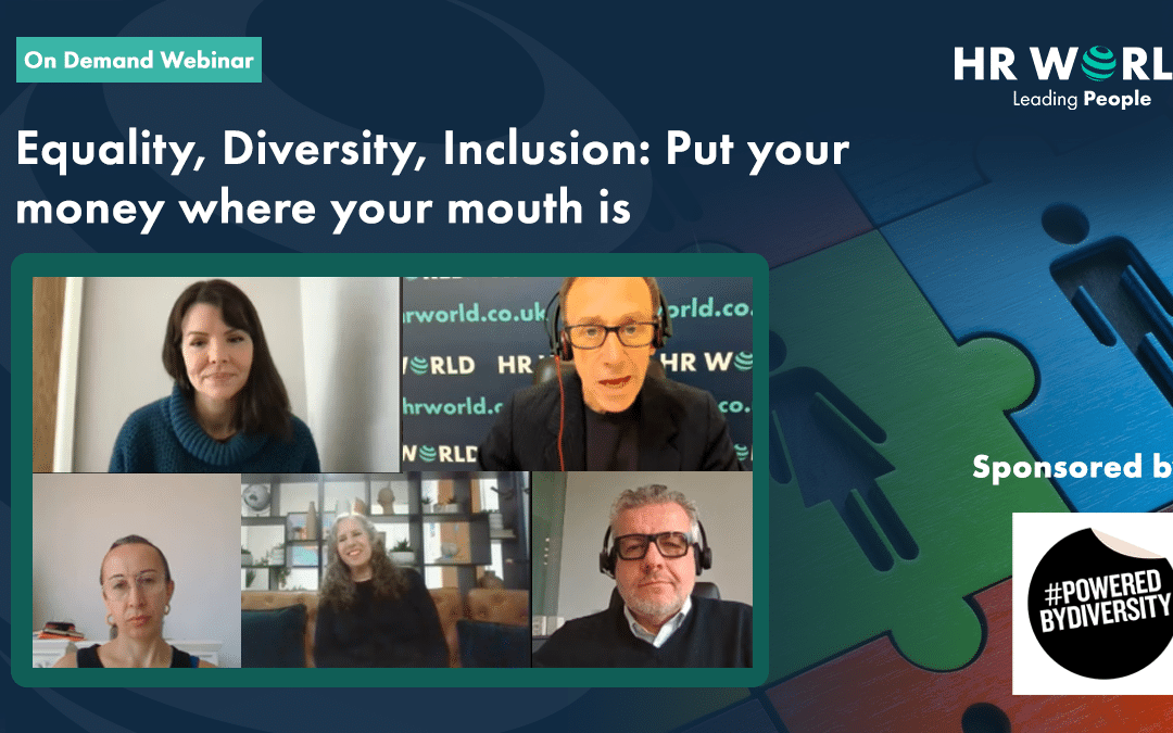 Equality, Diversity, Inclusion: Put your money where your mouth is