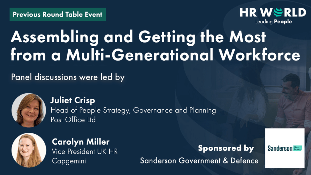 Round Table - Cultivating Harmony: Impactful Strategies for Building and Sustaining a Multigenerational Workforce