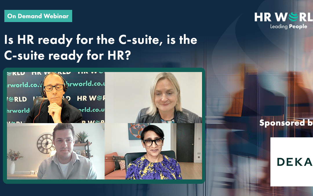 Is HR ready for the C-suite, is the C-suite ready for HR?