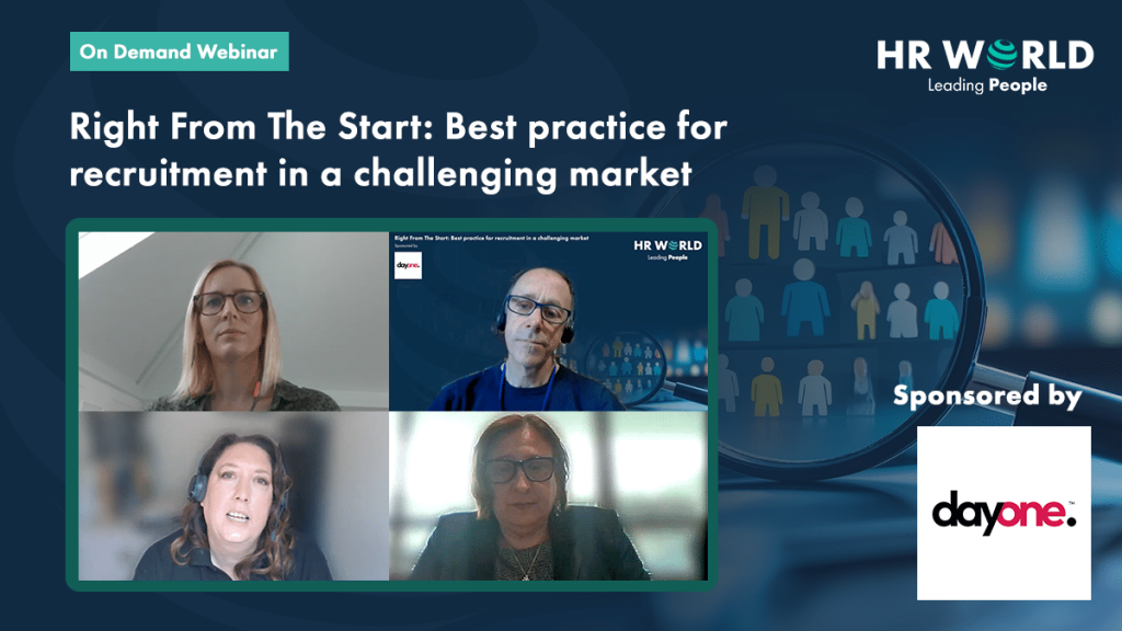 Right From The Start: Best practice for recruitment in a challenging market